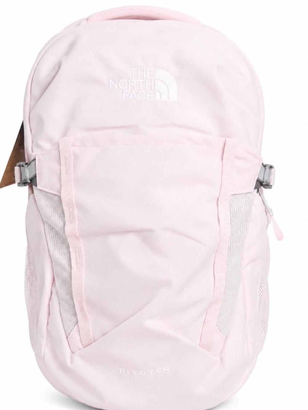 The North Face Pivoter Backpack Purdu Pink TNF White Laptop Bag NWT